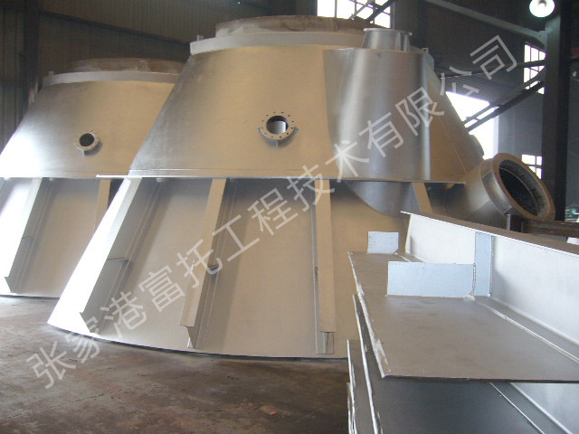 CDQ (dry quenching) quenching chamber